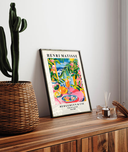 Henri Matisse Margarita Art Print: Tropical Summer Cocktail Wall Art