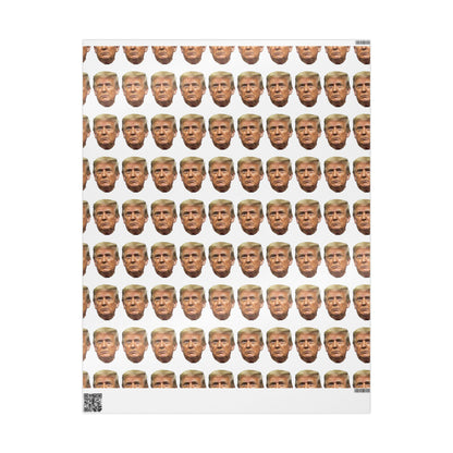 Birthday Father's Day Wrapping Papers, Holiday Gift Wrap, Trump Gag  Funny Paper, White Elephant Gifts, Men Gifts for Him Her