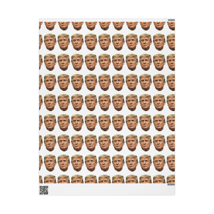 Birthday Father's Day Wrapping Papers, Holiday Gift Wrap, Trump Gag  Funny Paper, White Elephant Gifts, Men Gifts for Him Her