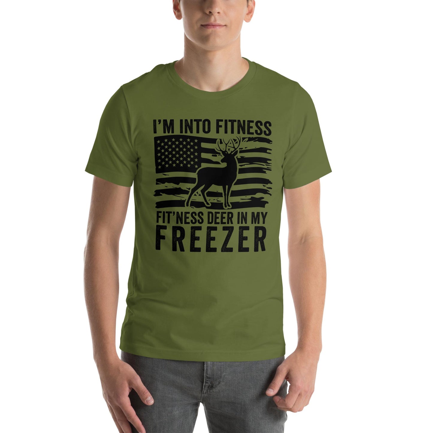 Deer hunting shirt, hunting gifts for men, Deer in my freezer shirt, gifts for hunters, gift for hunting husband, buck hunting shirt,