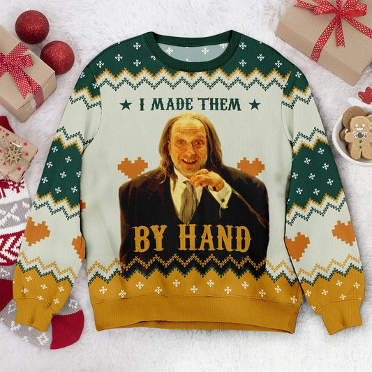 Scary Movie Ugly Christmas Sweater: Unisex Acrylic Wool Blend