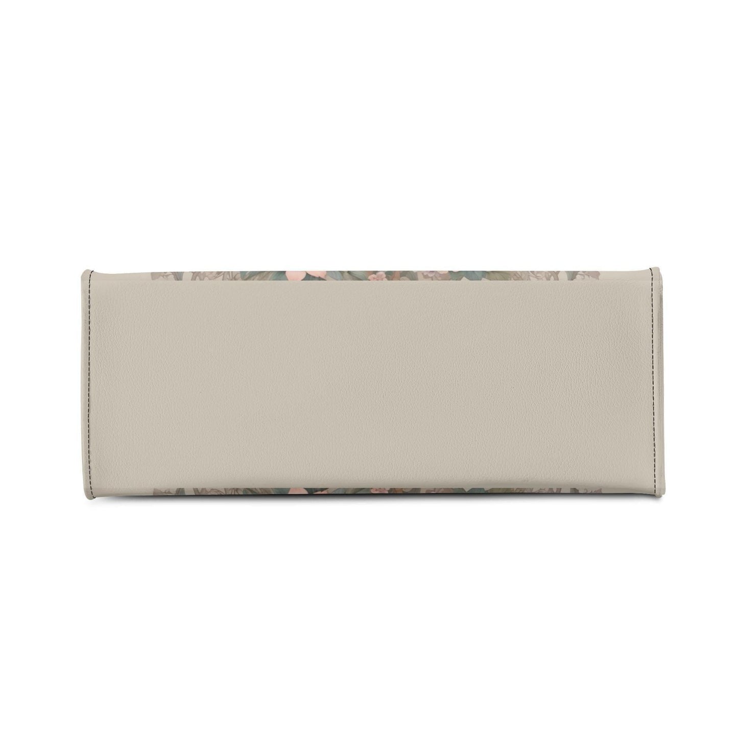 Deer with Floral Crossbody Bag - Nature-Inspired Vegan Leather Purse, Unique Gift for Women