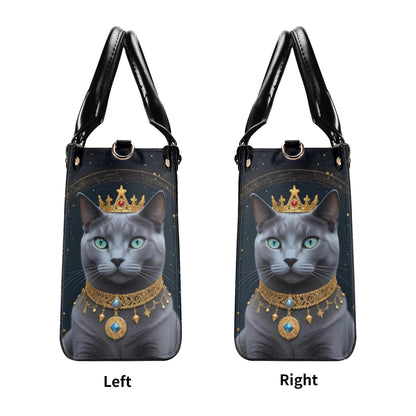 Astrological Noble Cat Bag Cute Crossbody Bag Unique Purse Cute Purse, Luxury Bag Vegan Leather Bags Printed Designer Bag