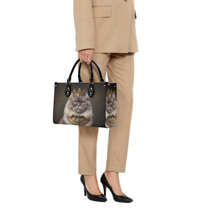 Royal Baroque Cat Bag Cute Crossbody Bag Unique Purse Cute Purse, Luxury Bag Vegan Leather Bags Printed Designer Bag