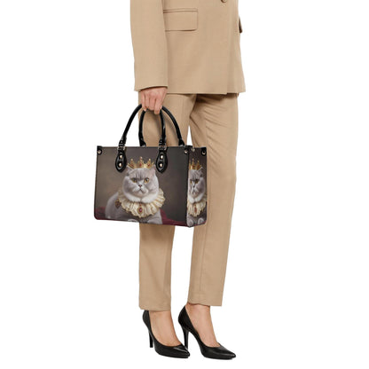 Scottish Fold Cat Bag Cute Crossbody Bag Unique Purse Cute Purse, Luxury Bag Vegan Leather Bags Printed Designer Bag