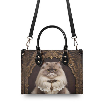 Baroque Duchess Cat Bag Cute Crossbody Bag Unique Purse Cute Purse, Luxury Bag Vegan Leather Bags Printed Designer Bag