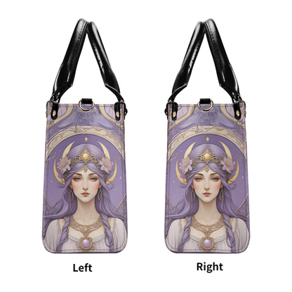 High Priestess Design Bag Cute Crossbody Bag Unique Purse Cute Purse, Luxury Bag Vegan Leather Bags Printed Designer Bag