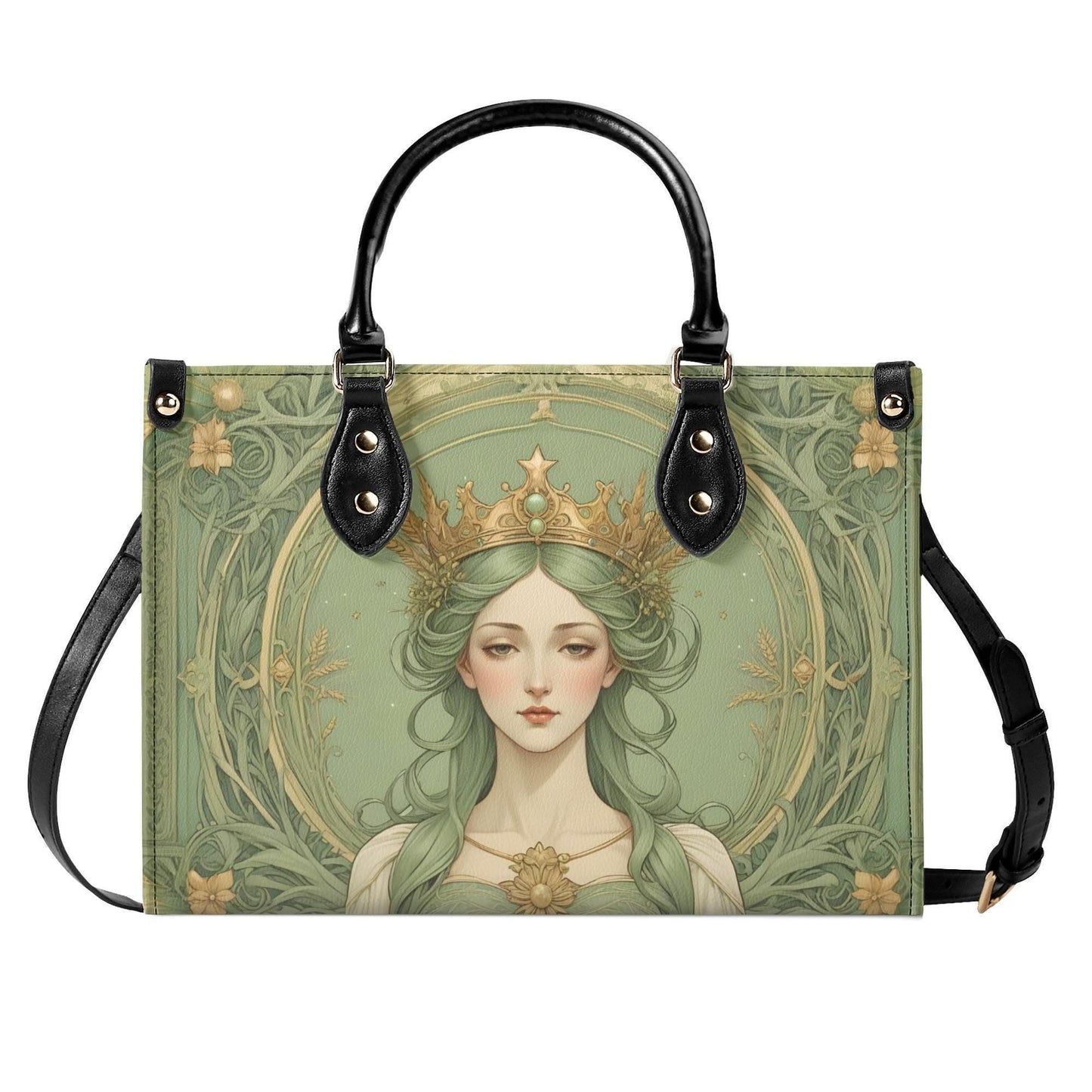 Empress Crossbody Bag - Luxury Vegan Leather Designer Purse, Unique Gift for Women