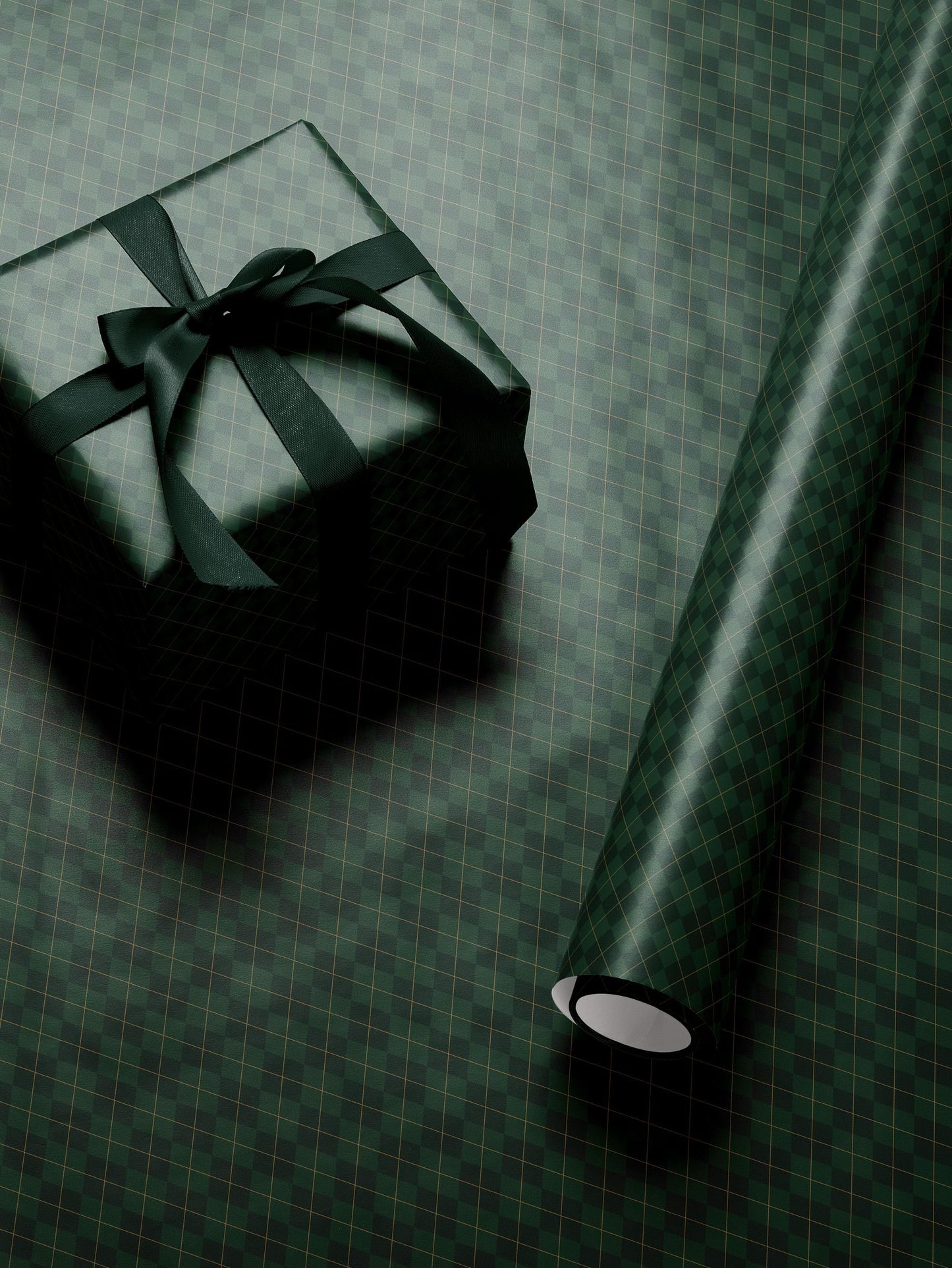 Green Argyle Wrapping Paper Birthday Gift Wrapping Paper Golf Gift Wrap Christmas Wrapping Paper Green Plaid Gift Wrap for Him Gift Brother