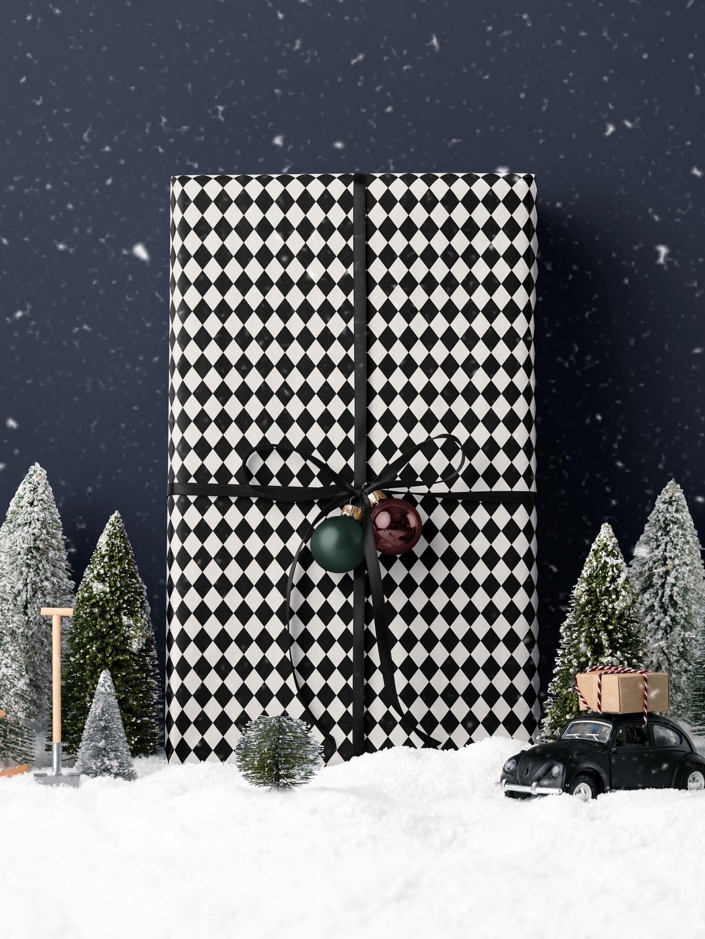 Harlequin Wrapping Paper Wedding Gift Wrap Wedding Wrapping Paper Checkered Gift Wrap Elegant Gift Wrap for Special Occasion Wrapping Paper