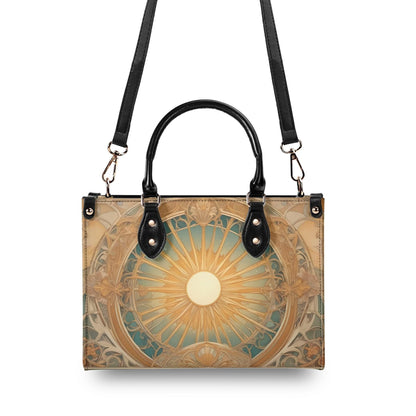 Sun Art Nouveau Bag Cute Crossbody Bag Unique Purse Cute Purse, Luxury Bag Vegan Leather Bags Printed Designer Bag