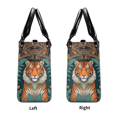 Exotic Tiger Bag Cute Crossbody Bag Unique Purse Cute Purse, Luxury Bag Vegan Leather Bags Printed Designer Bag