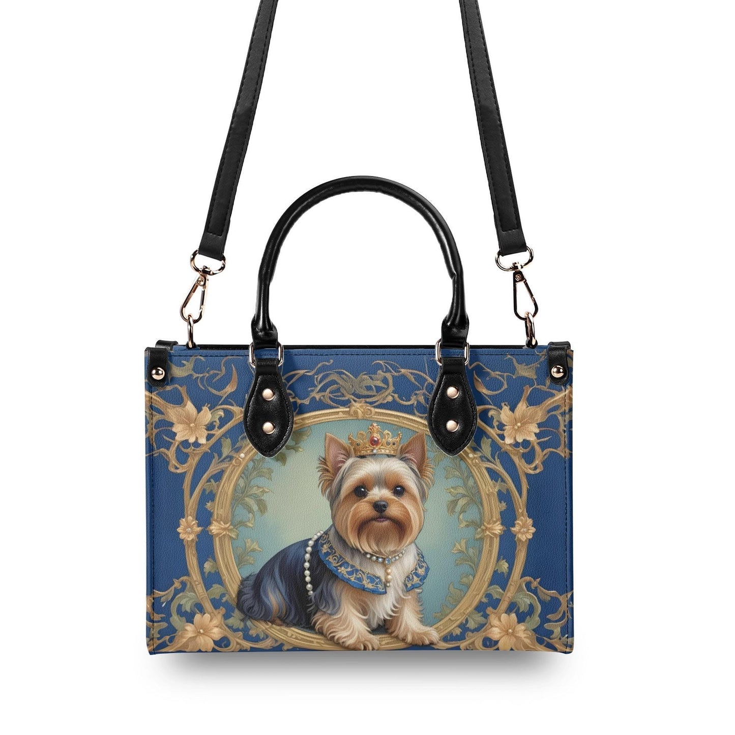 Yorkshire Terrier k - Art Nouveau Regal Dog Bag Cute Crossbody Bag Unique Purse Cute Purse, Luxury Bag
