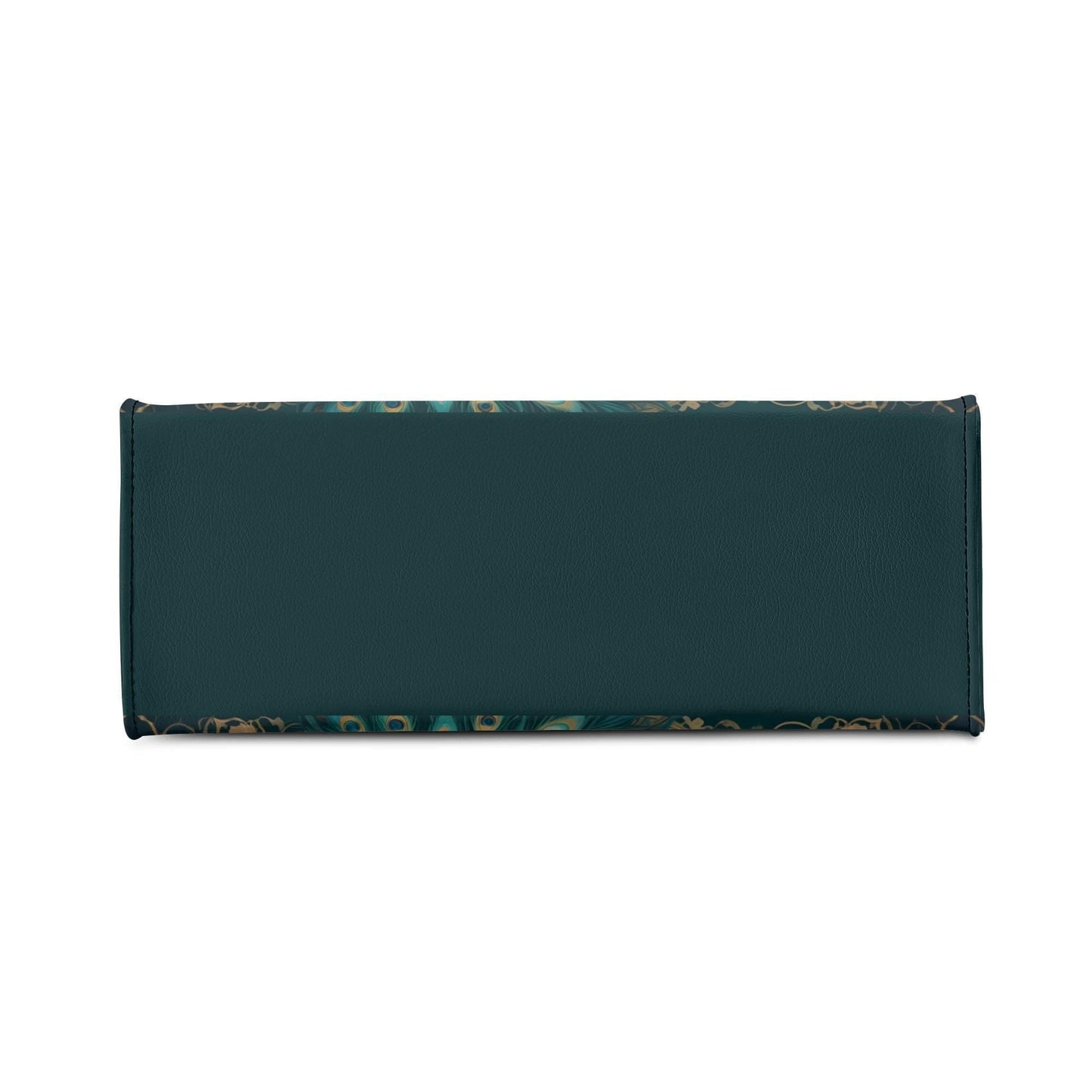 Elegant Peacock Crossbody Bag - Nature-Inspired Vegan Leather Designer Purse, Unique Gift for Women