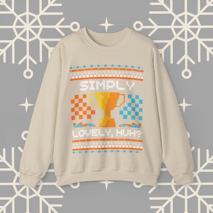 Formula 1 Ugly Christmas , F1 Christmas Sweatshirt, Lando Norris Funny Christmas , Formula 1 Shirt, Formula One Jumper.
