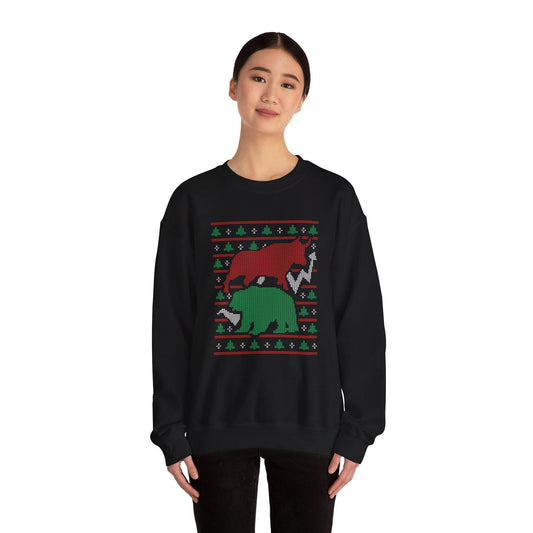 Stock Market Ugly - Sweatshirt, Wall Street Gift, Financial Analyst Clothing, Funny Market Trader Top, Investing Jumper, Finance