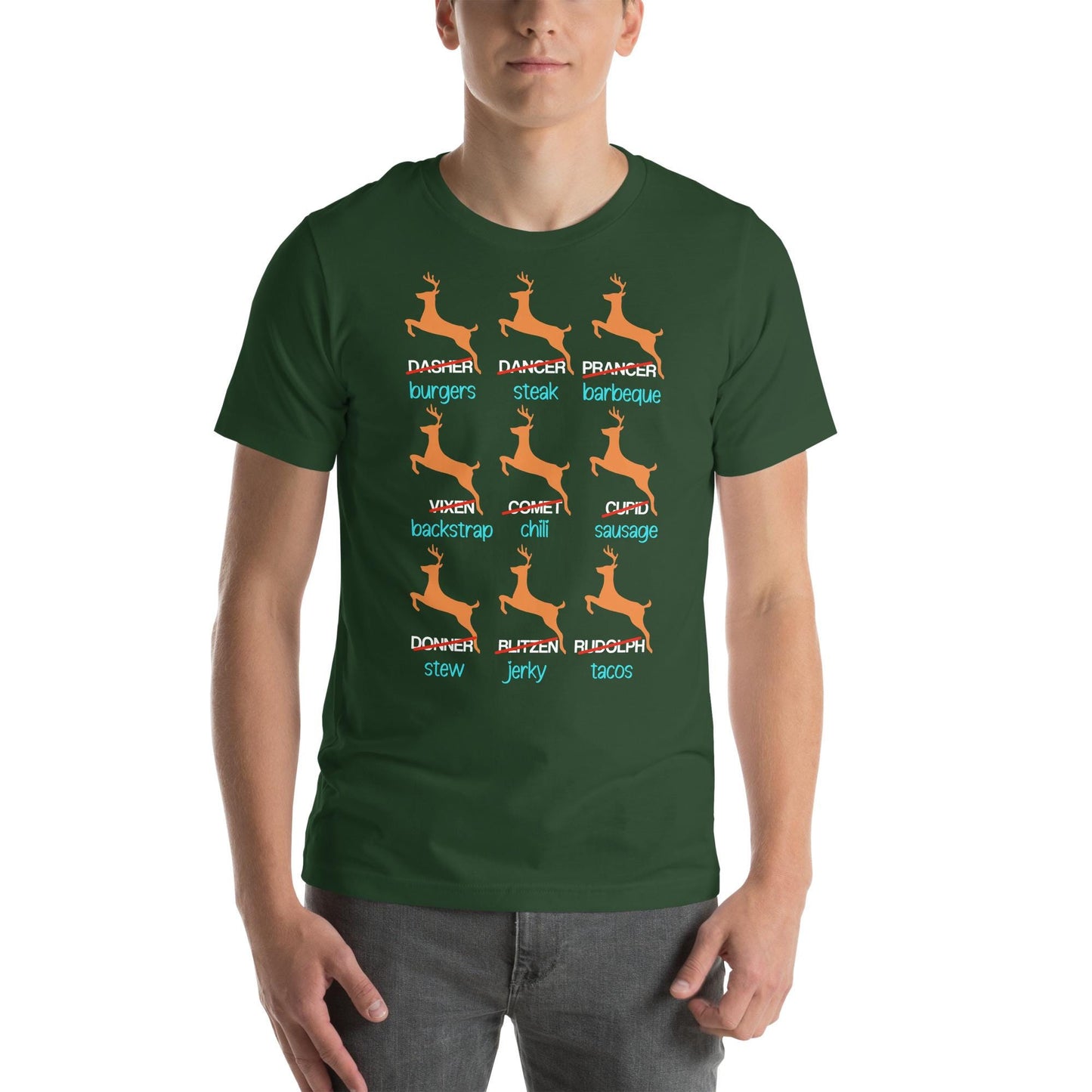 Funny reindeer shirt, Christmas hunting shirt,  gift for hunting man, hunting humor shirt, gift for dad grandpa