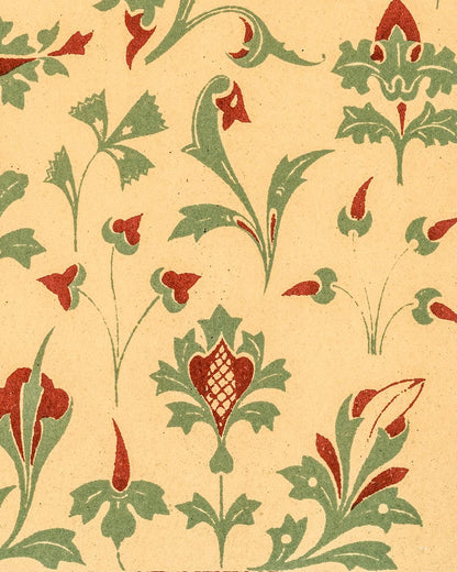 Antique French Botanical Pattern Poster Owen Jones Abstract Wall Art Boho Art Style Print Living Room Wall Art Decor Mid Century Modern Art