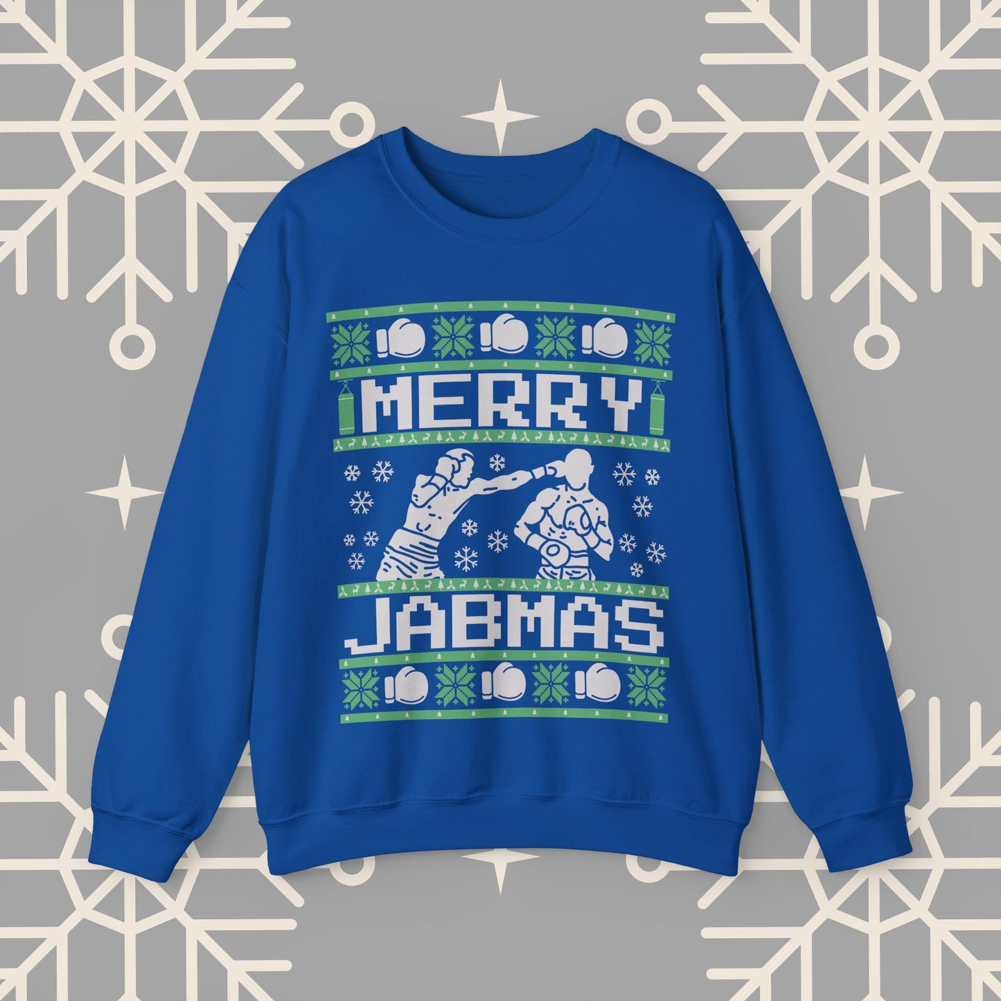 Merry Jabmas Ugly Christmas , Boxing Christmas Sweatshirt, Funny Boxer Shirt, Boxing Gift for Men and Women