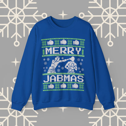 Merry Jabmas Ugly Christmas , Boxing Christmas Sweatshirt, Funny Boxer Shirt, Boxing Gift for Men and Women