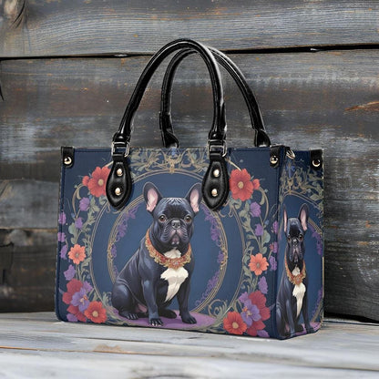 Regal French Bulldog Bag Cute Crossbody Bag Unique Purse Cute Purse, Luxury Bag Vegan Leather Bags Printed Designer Bag