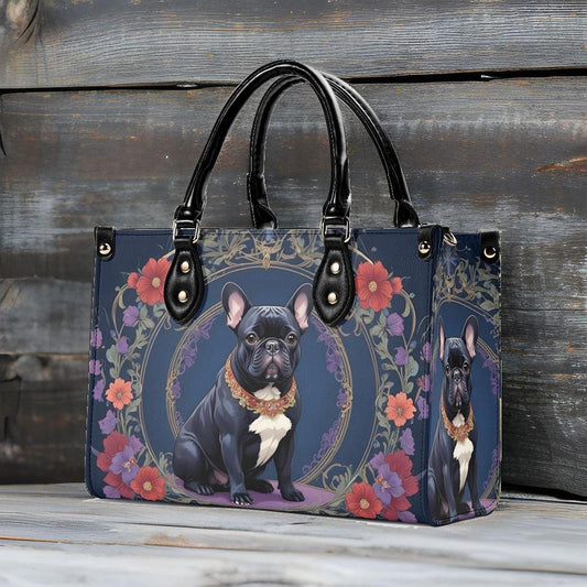 Regal French Bulldog Bag Cute Crossbody Bag Unique Purse Cute Purse, Luxury Bag Vegan Leather Bags Printed Designer Bag