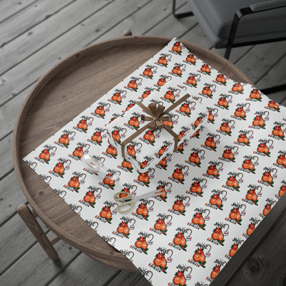 Christmas Wrapping Papers Jingle Balls Holiday Gift Wrap, Funny Gift Wrap, Gag Gift Wrap, Gift For Him, White Elephant Gift
