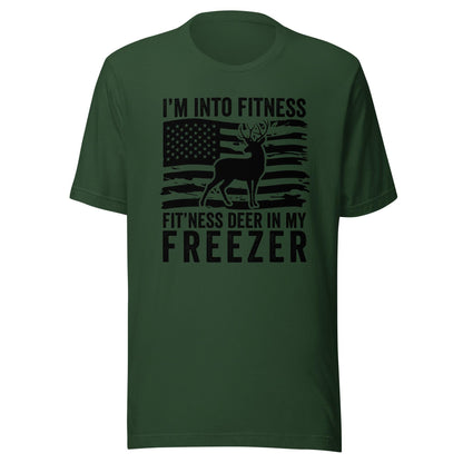 Deer hunting shirt, hunting gifts for men, Deer in my freezer shirt, gifts for hunters, gift for hunting husband, buck hunting shirt,