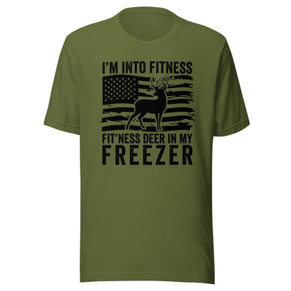 Deer hunting shirt, hunting gifts for men, Deer in my freezer shirt, gifts for hunters, gift for hunting husband, buck hunting shirt,