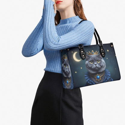 Starry Enchantress Cat Bag Cute Crossbody Bag Unique Purse Cute Purse, Luxury Bag Vegan Leather Bags Printed Designer Bag