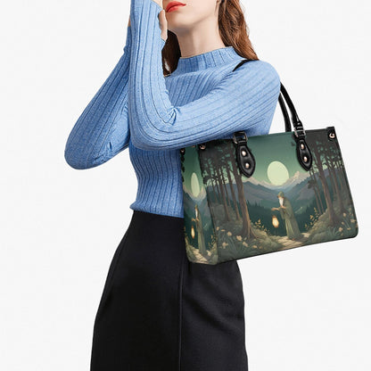 Hermit Crossbody Bag - Unique Designer Purse, Mystical Vegan Leather Gift for Women