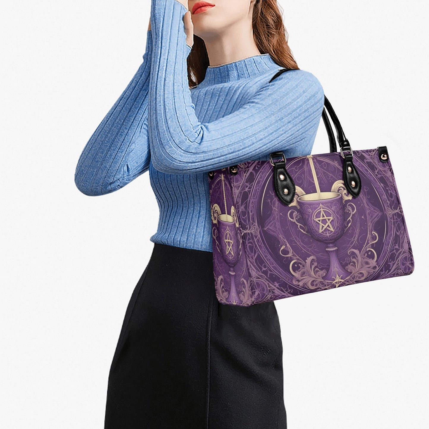 Magician Design Bag Cute Crossbody Bag Unique Purse Cute Purse, Luxury Bag Vegan Leather Bags Printed Designer Bag