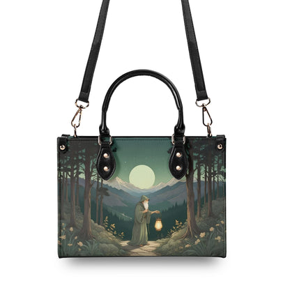 Hermit Crossbody Bag - Unique Designer Purse, Mystical Vegan Leather Gift for Women