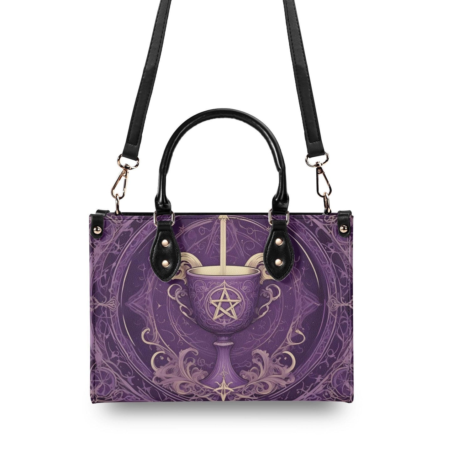 Magician Design Bag Cute Crossbody Bag Unique Purse Cute Purse, Luxury Bag Vegan Leather Bags Printed Designer Bag