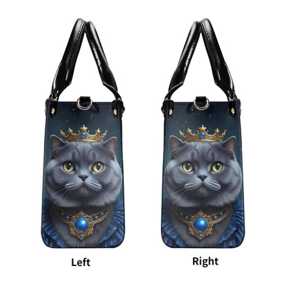 Starry Enchantress Cat Bag Cute Crossbody Bag Unique Purse Cute Purse, Luxury Bag Vegan Leather Bags Printed Designer Bag