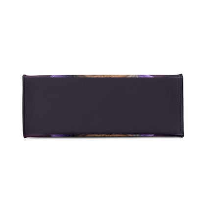 Nebula Queen Cat Crossbody Bag - Celestial Vegan Leather Purse, Unique Gift for Cat Lovers