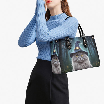 Wizard Cat Bag Cute Crossbody Bag Unique Purse Cute Purse, Luxury Bag Vegan Leather Bags Printed Designer Bag