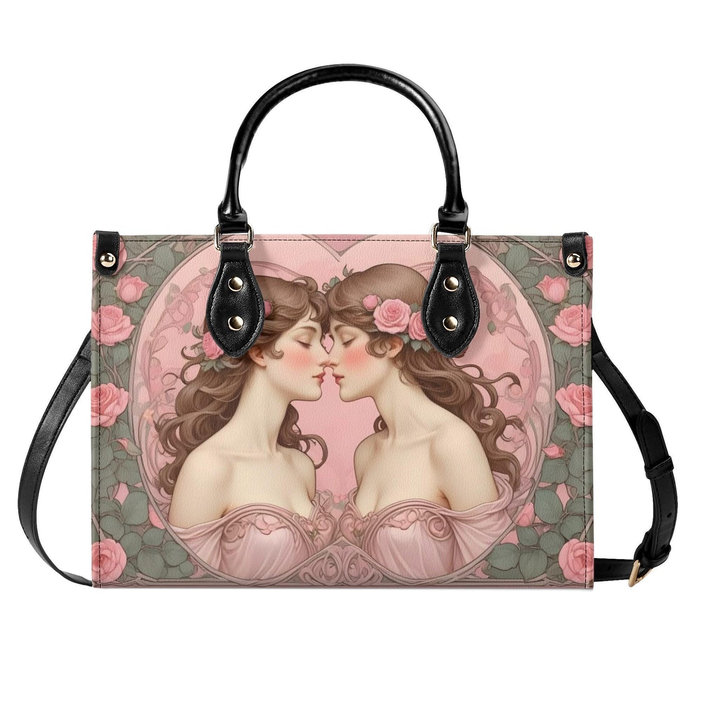 Lovers Girls Design Bag Cute Crossbody Bag Unique Purse Cute Purse, Luxury Bag Vegan Leather Bags Printed Designer Bag