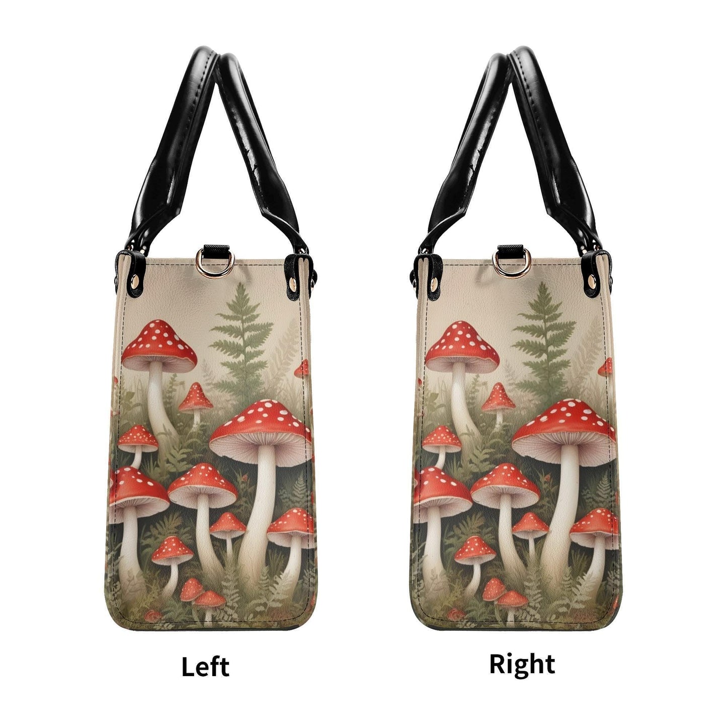 Mushroom Cluster Bag Cute Crossbody Bag Unique Purse Cute Purse, Luxury Bag Vegan Leather Bags Printed Designer Bag