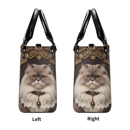 Baroque Duchess Cat Bag Cute Crossbody Bag Unique Purse Cute Purse, Luxury Bag Vegan Leather Bags Printed Designer Bag