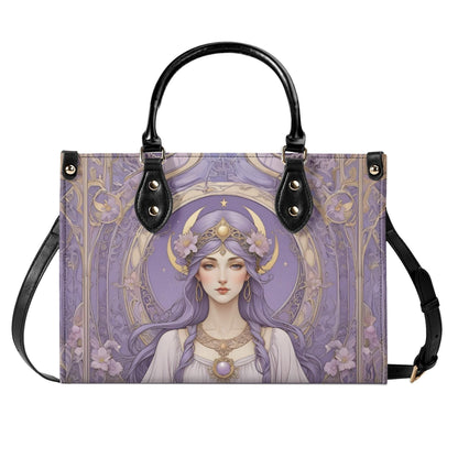 High Priestess Design Bag Cute Crossbody Bag Unique Purse Cute Purse, Luxury Bag Vegan Leather Bags Printed Designer Bag