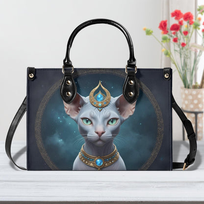 Celestial Oracle Cat Bag Cute Crossbody Bag Unique Purse Cute Purse, Luxury Bag Vegan Leather Bags Printed Designer Bag