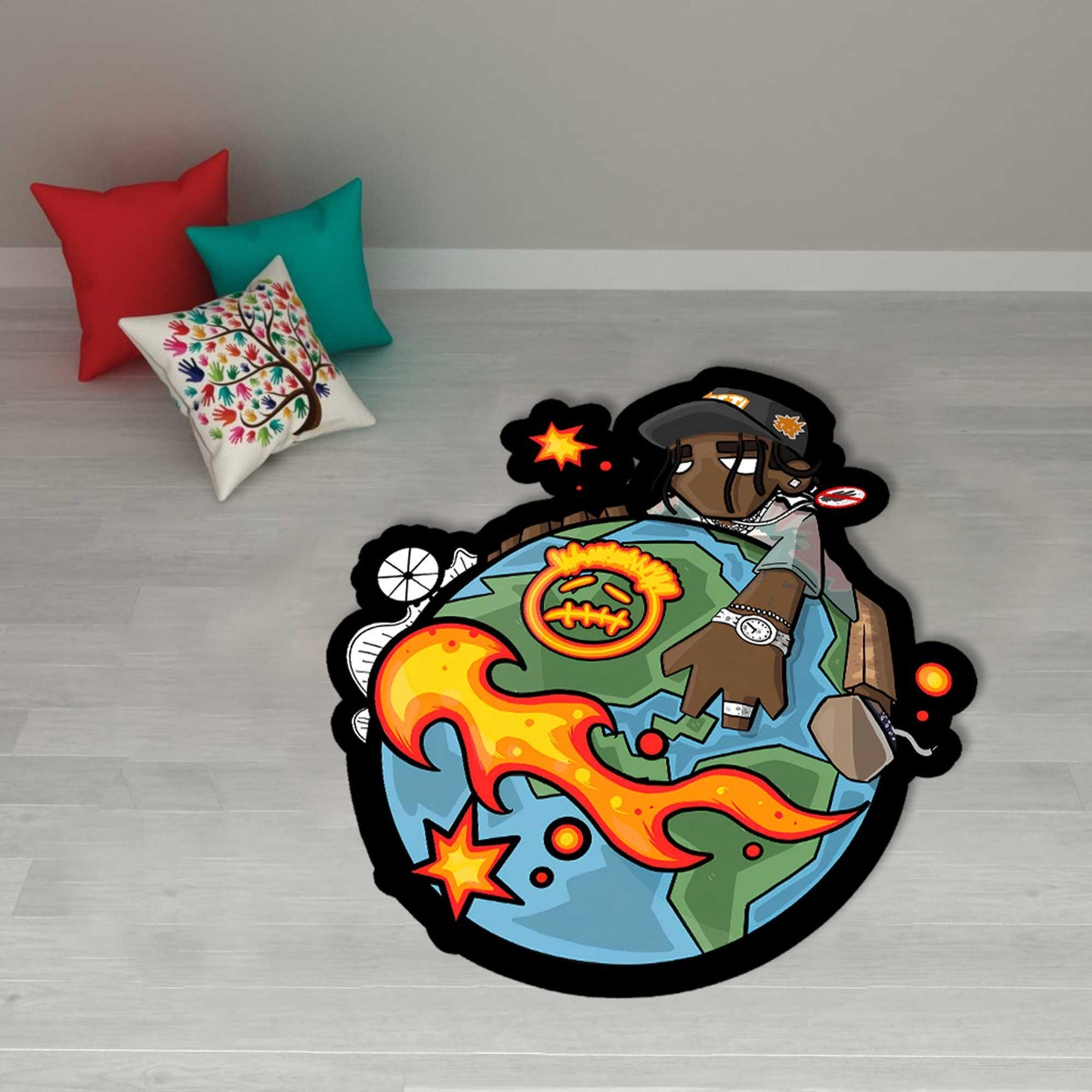 Lil uzi rug, Lil uzi vert rug, Astroworld rug, custom rug,  gift rug