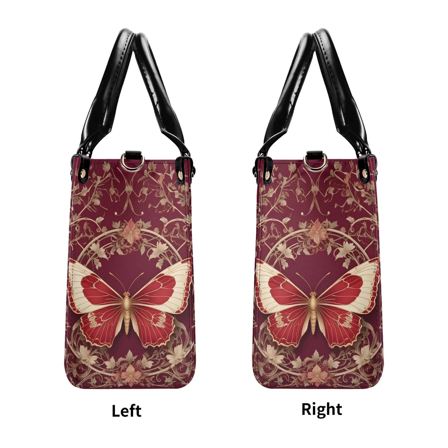 Exquisite Butterfly Crossbody Bag - Nature-Inspired Vegan Leather Purse, Unique Gift for Women