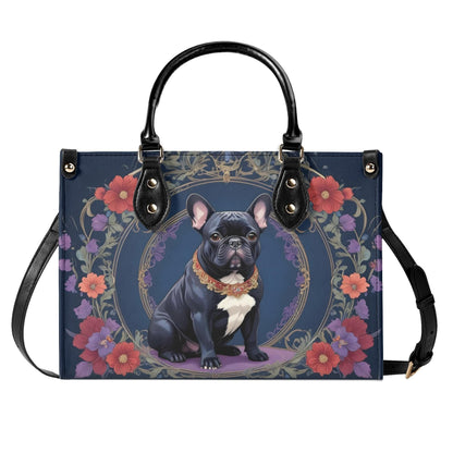 Regal French Bulldog Bag Cute Crossbody Bag Unique Purse Cute Purse, Luxury Bag Vegan Leather Bags Printed Designer Bag
