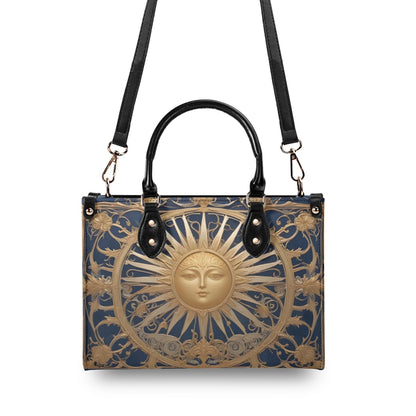 Celestial Sun Bag Cute Crossbody Bag Unique Purse Cute Purse, Luxury Bag Vegan Leather Bags Printed Designer Bag