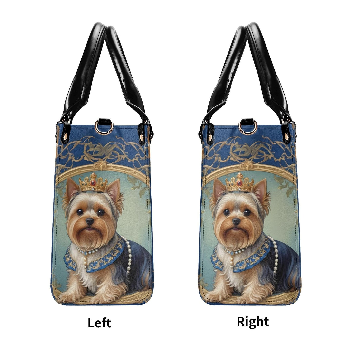 Yorkshire Terrier k - Art Nouveau Regal Dog Bag Cute Crossbody Bag Unique Purse Cute Purse, Luxury Bag