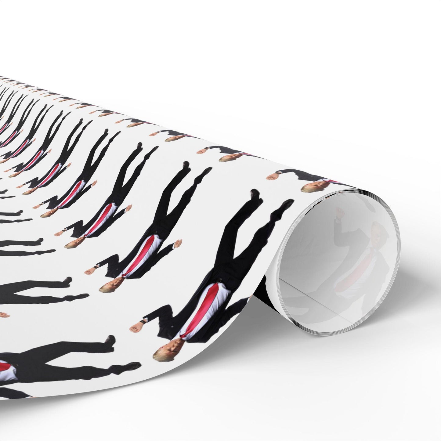 Wrapping Papers, Christmas Gift Wrap, Trump 47 Dancing Republican Gag Gift, Funny Paper, White Elephant Gifts