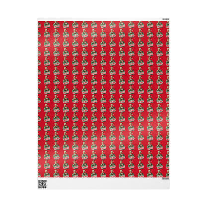 Trump  Wrapping Paper, Trump Christmas Gift Wrap Paper, Republican Wrapping Paper, Trump Santa Wrapping Paper