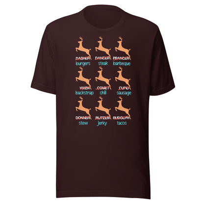 Funny reindeer shirt, Christmas hunting shirt,  gift for hunting man, hunting humor shirt, gift for dad grandpa